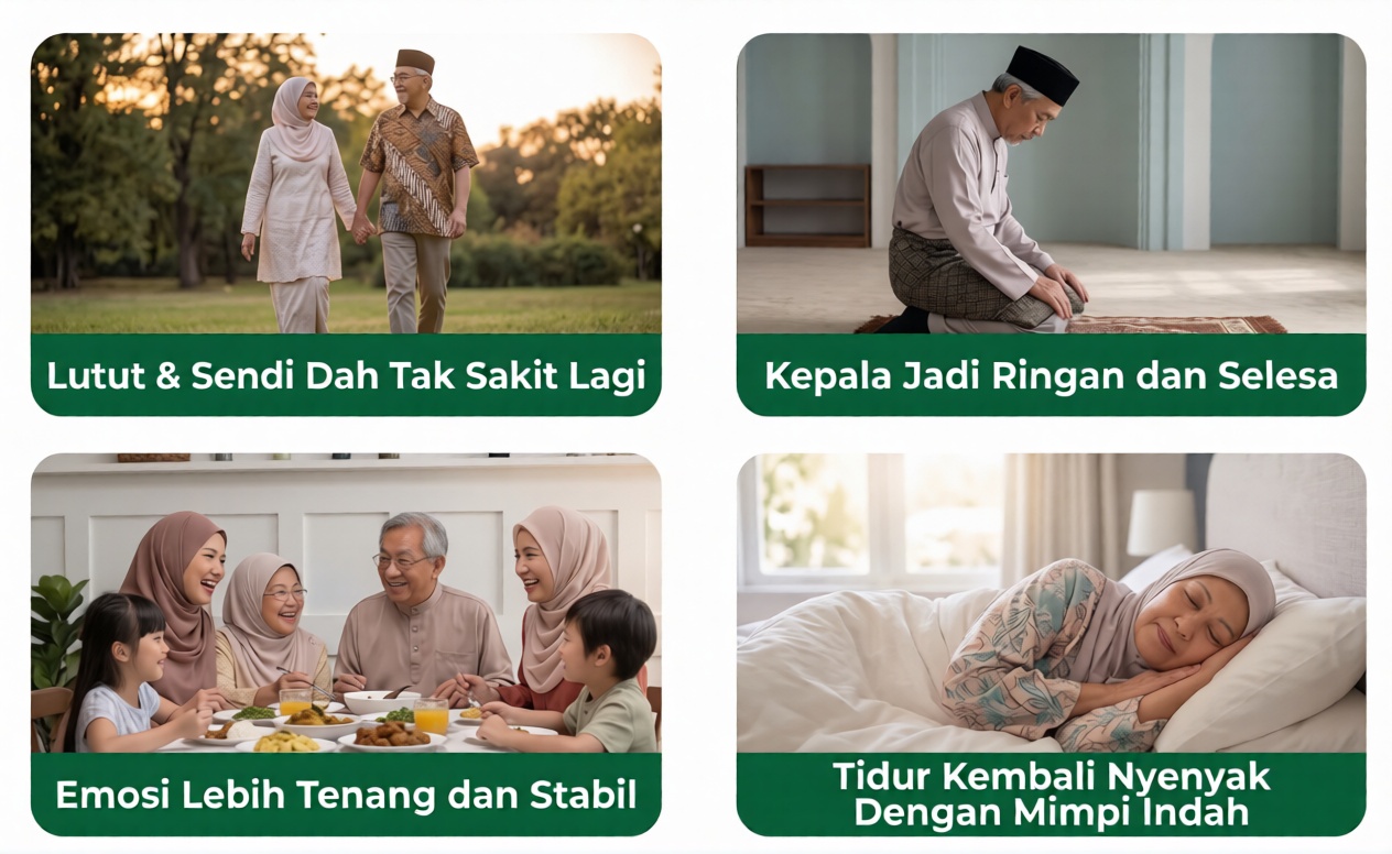 Kesan Selepas Amalkan Jus UAI Herbs